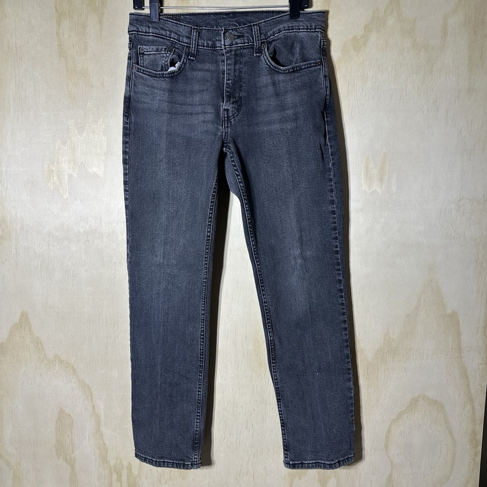 Levi's 514‎ Men's Faded Black/gray Straight Fit Jeans 30x30